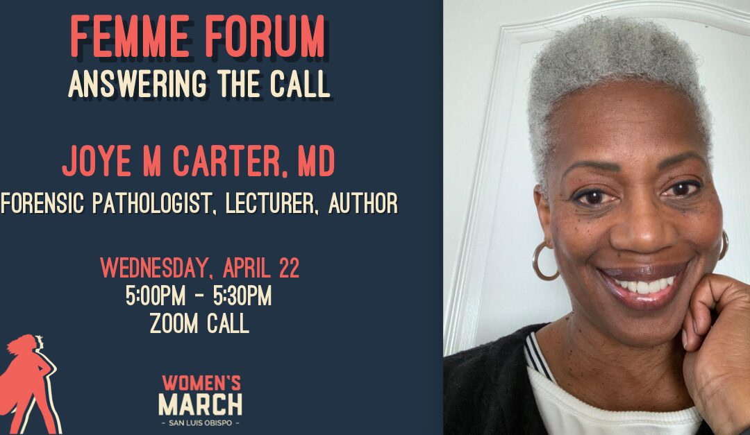 Answering the Call with Dr. Joye M Carter