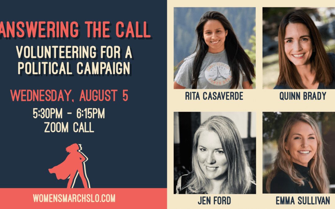 Answering the Call – Volunteering for a Political Campaign